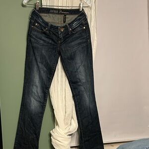GUESS premium Women's Midnight Blue Straight Leg Jeans